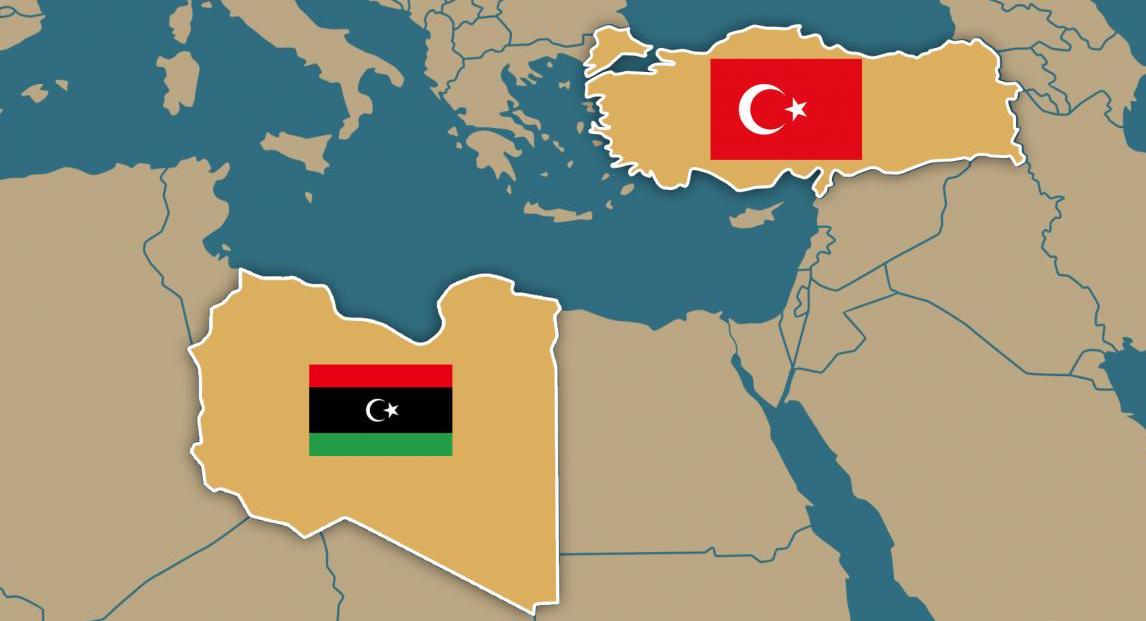 العلاقات التركية الليبية